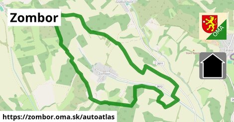 ikona Mapa autoatlas v zombor