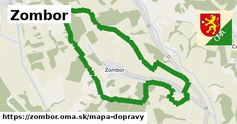ikona Zombor: 0 m trás mapa-dopravy v zombor