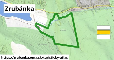 ikona Turistická mapa turisticky-atlas v zrubanka