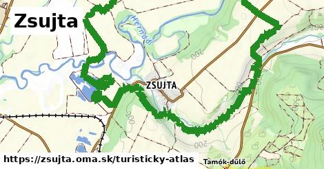 ikona Turistická mapa turisticky-atlas v zsujta