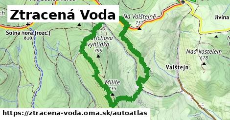 ikona Mapa autoatlas v ztracena-voda