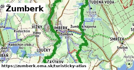 ikona Turistická mapa turisticky-atlas v zumberk