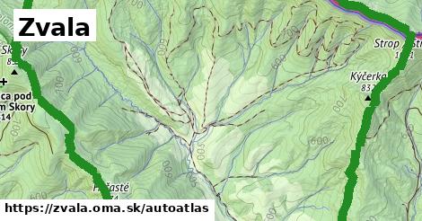 ikona Mapa autoatlas v zvala