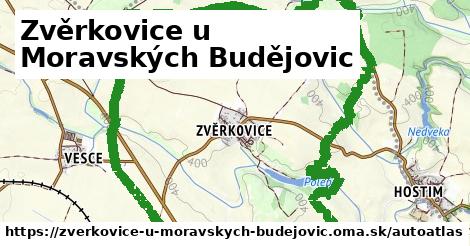 ikona Mapa autoatlas v zverkovice-u-moravskych-budejovic