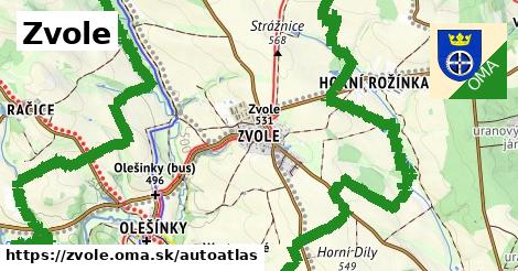 ikona Mapa autoatlas v zvole