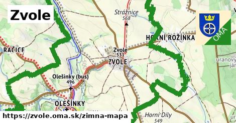 ikona Zimná mapa zimna-mapa v zvole