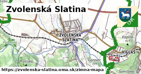 ikona Zimná mapa zimna-mapa v zvolenska-slatina