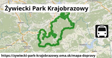 ikona Mapa dopravy mapa-dopravy v zywiecki-park-krajobrazowy