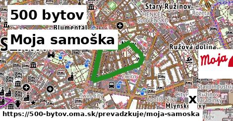 Moja samoška, 500 bytov