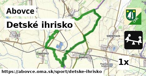 Detské ihrisko, Abovce