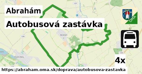 Autobusová zastávka, Abrahám