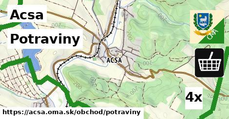 Potraviny, Acsa