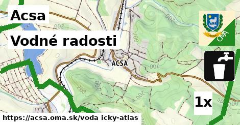 vodné radosti v Acsa