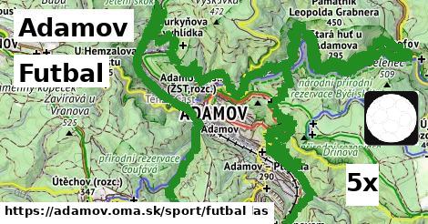 Futbal, Adamov