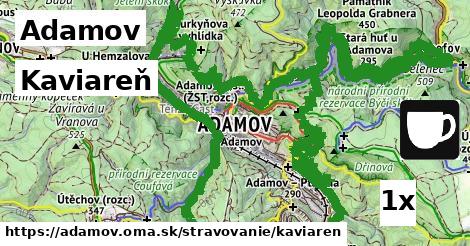 Kaviareň, Adamov
