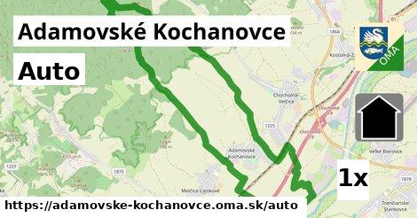 auto v Adamovské Kochanovce