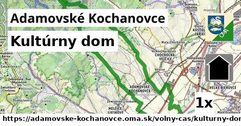 Kultúrny dom, Adamovské Kochanovce