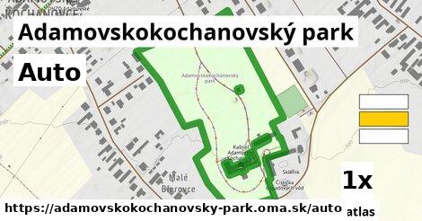 auto v Adamovskokochanovský park