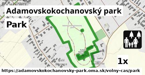 Park, Adamovskokochanovský park