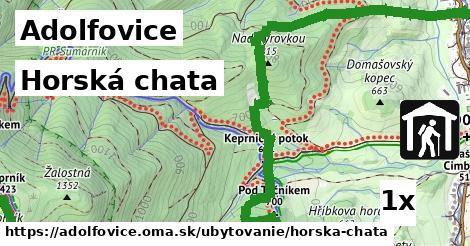 horská chata v Adolfovice