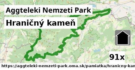 Hraničný kameň, Aggteleki Nemzeti Park