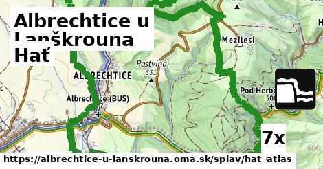 hať v Albrechtice u Lanškrouna