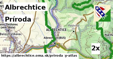 príroda v Albrechtice