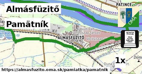 Pamätník, Almásfüzitő
