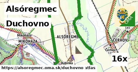 duchovno v Alsóregmec