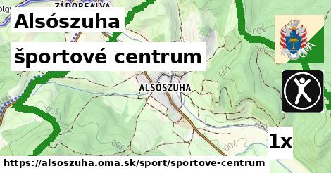 športové centrum v Alsószuha