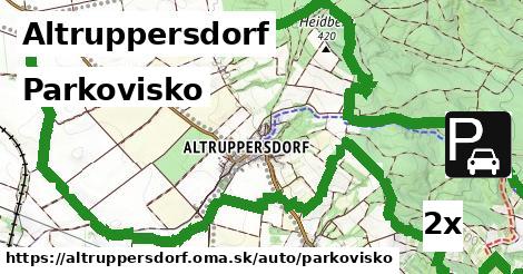 parkovisko v Altruppersdorf