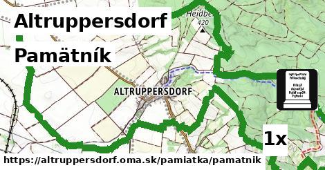 pamätník v Altruppersdorf