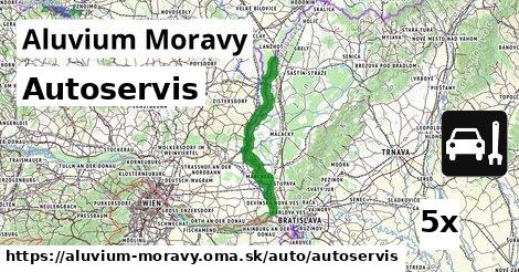 Autoservis, Aluvium Moravy