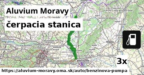 čerpacia stanica, Aluvium Moravy