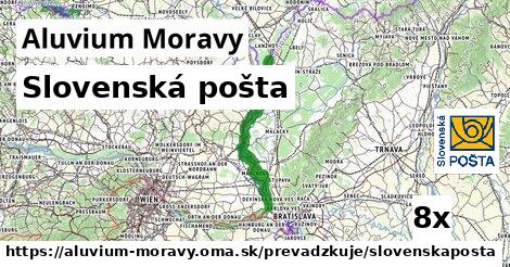 Slovenská pošta, Aluvium Moravy