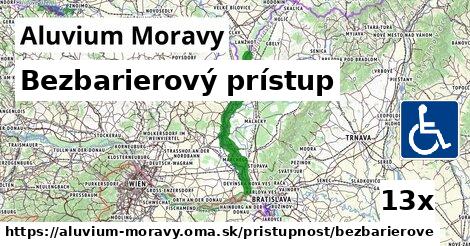 Bezbarierový prístup, Aluvium Moravy