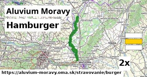 Hamburger, Aluvium Moravy