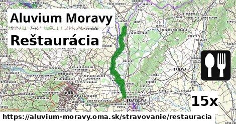 Reštaurácia, Aluvium Moravy