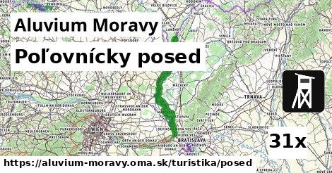 Poľovnícky posed, Aluvium Moravy