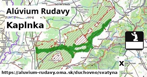 Kaplnka, Alúvium Rudavy