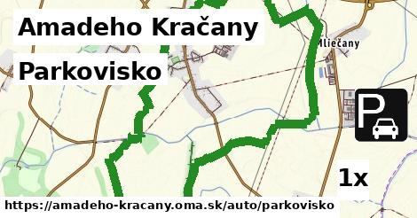 parkovisko v Amadeho Kračany