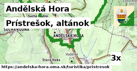 Prístrešok, altánok, Andělská Hora