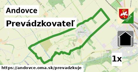 prevádzkovateľ v Andovce