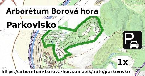 Parkovisko, Arborétum Borová hora