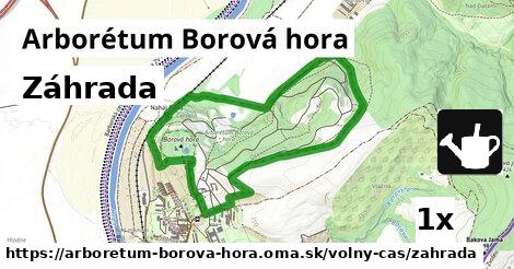 Záhrada, Arborétum Borová hora