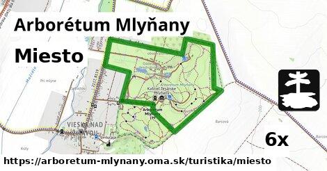 Miesto, Arborétum Mlyňany