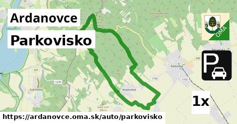 Parkovisko, Ardanovce