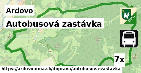 Autobusová zastávka, Ardovo