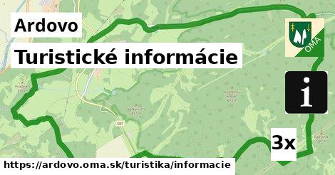 Turistické informácie, Ardovo