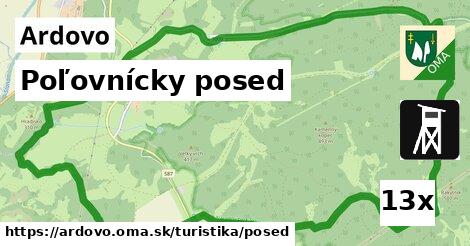 Poľovnícky posed, Ardovo